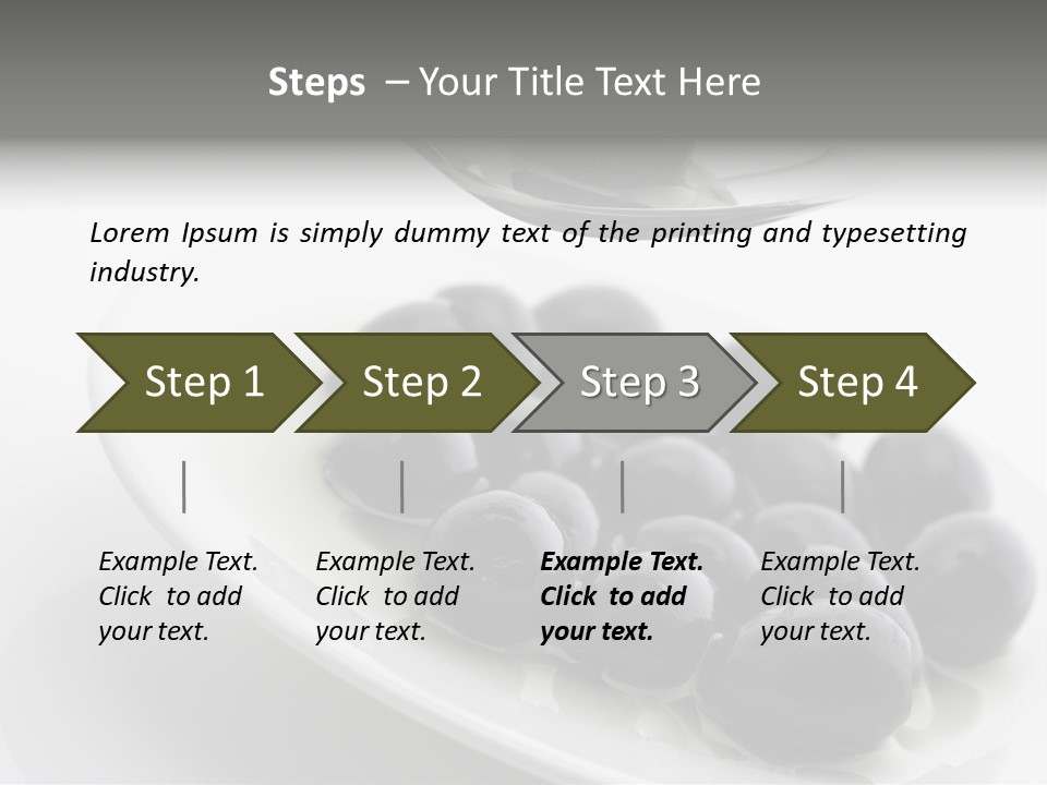 Black Olive PowerPoint Template