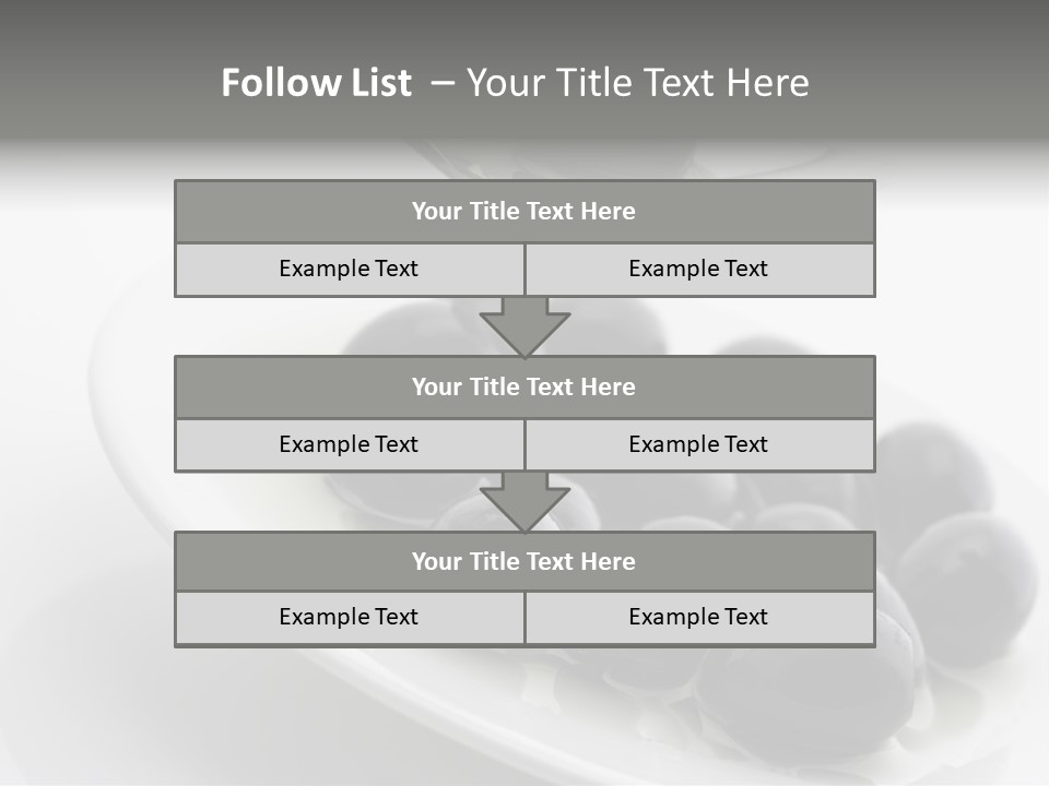 Black Olive PowerPoint Template