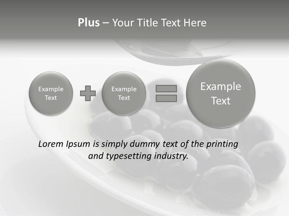 Black Olive PowerPoint Template