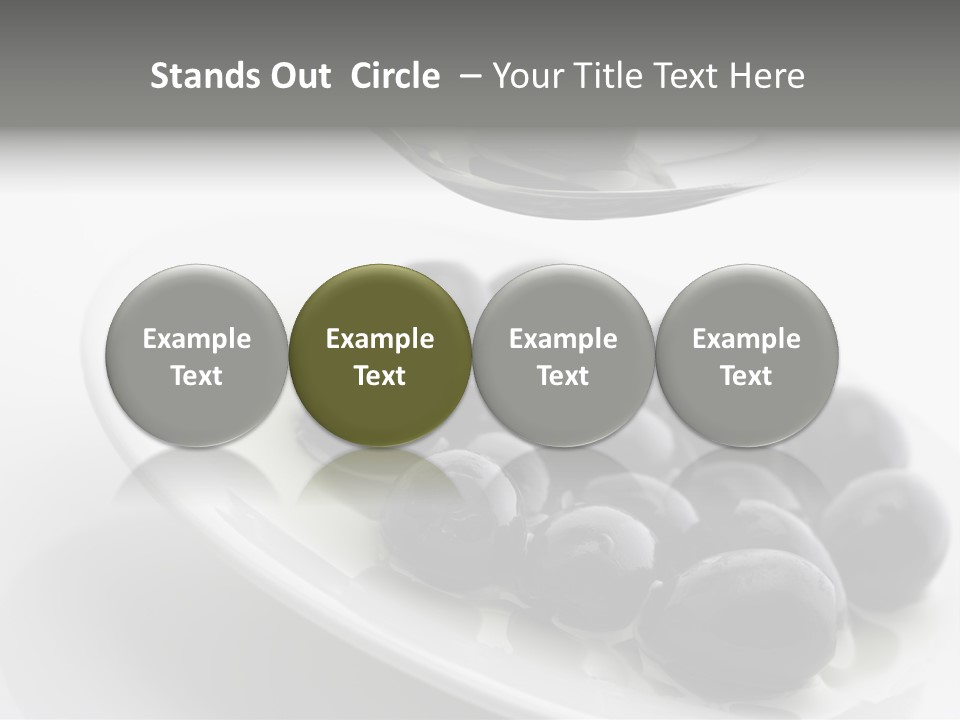 Black Olive PowerPoint Template