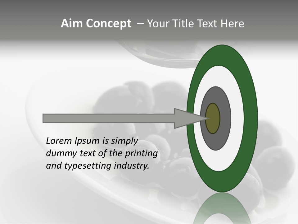 Black Olive PowerPoint Template