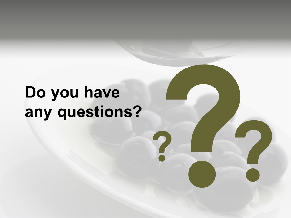 Black Olive PowerPoint Template