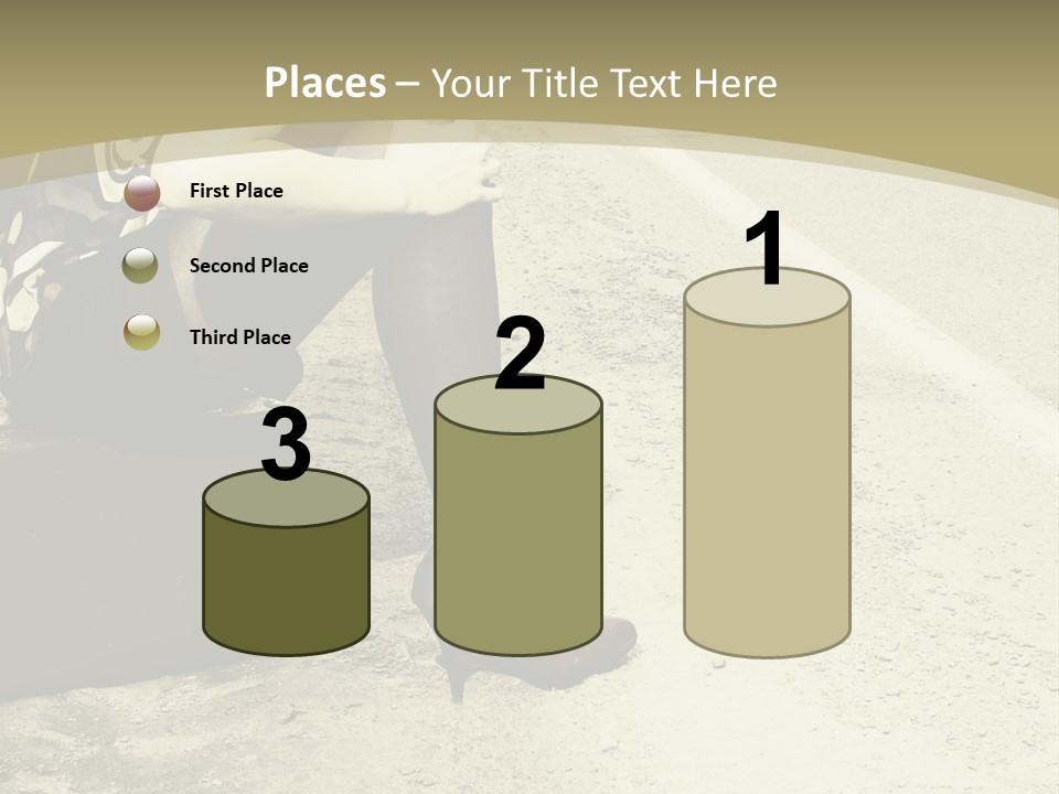 Tourism Outdoor Person PowerPoint Template