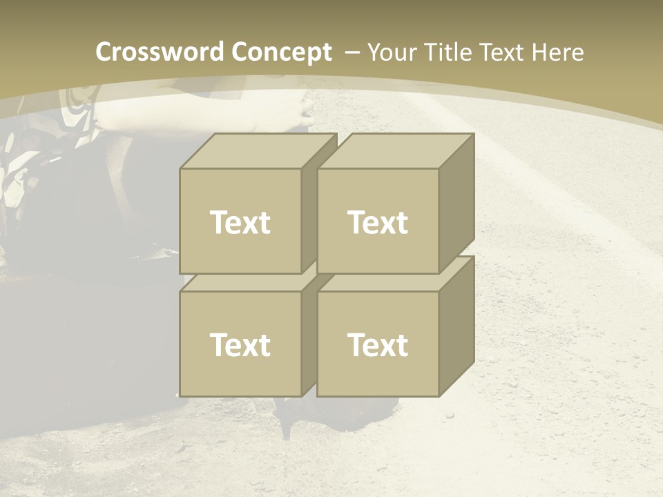 Tourism Outdoor Person PowerPoint Template