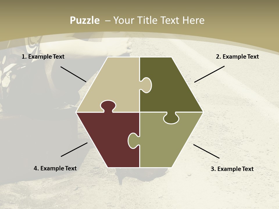 Tourism Outdoor Person PowerPoint Template