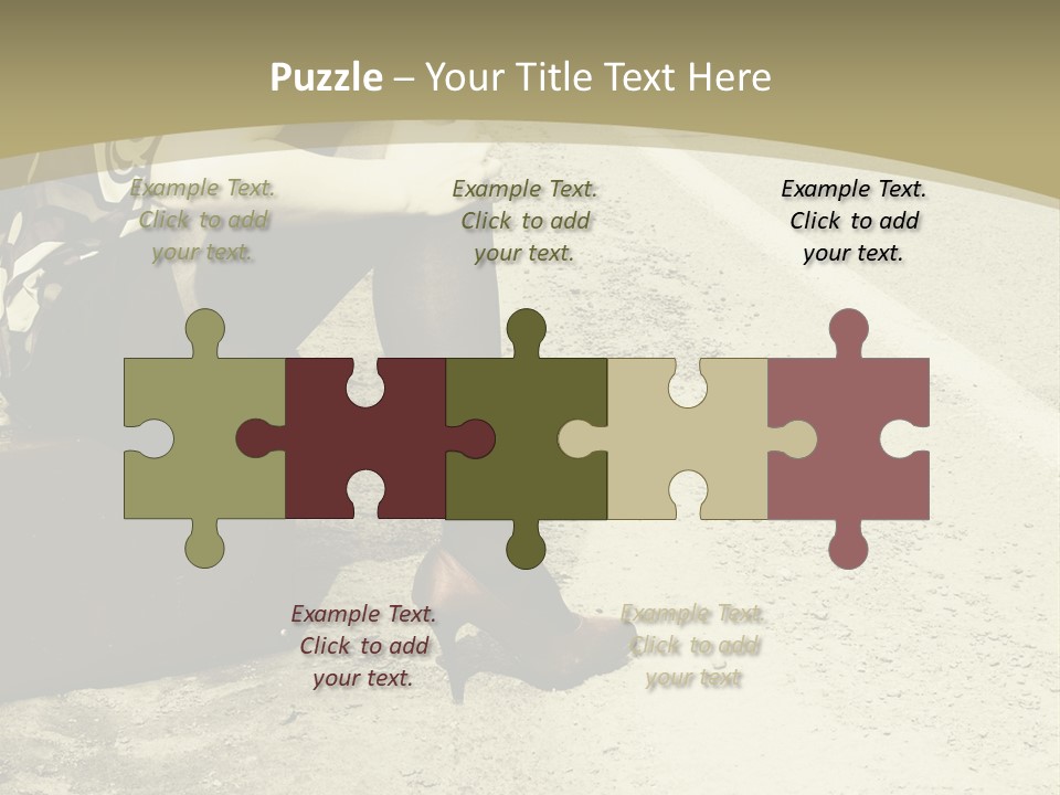 Tourism Outdoor Person PowerPoint Template