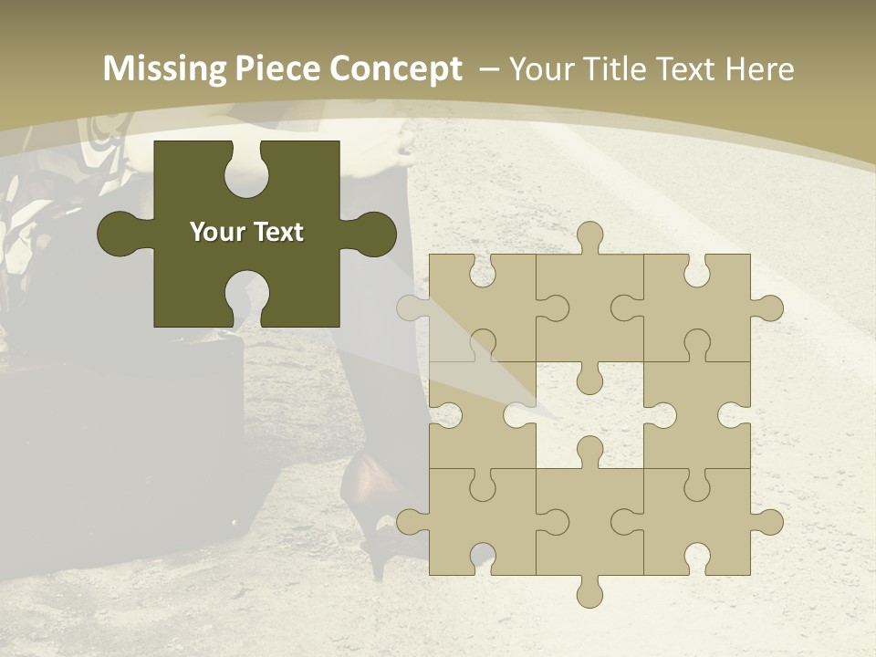 Tourism Outdoor Person PowerPoint Template