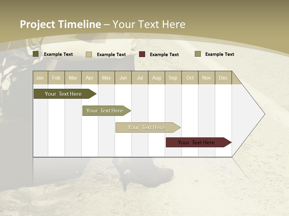 Tourism Outdoor Person PowerPoint Template