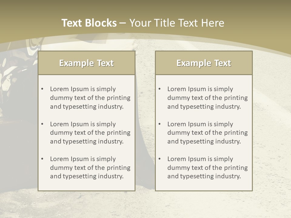 Tourism Outdoor Person PowerPoint Template
