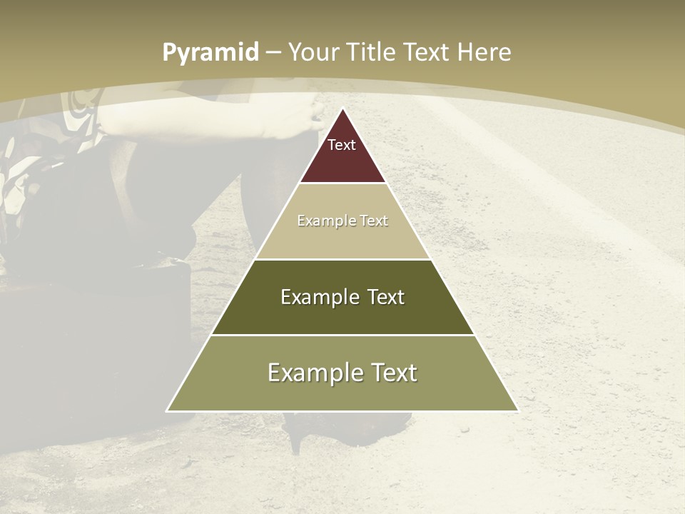Tourism Outdoor Person PowerPoint Template