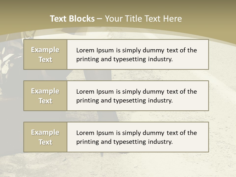 Tourism Outdoor Person PowerPoint Template