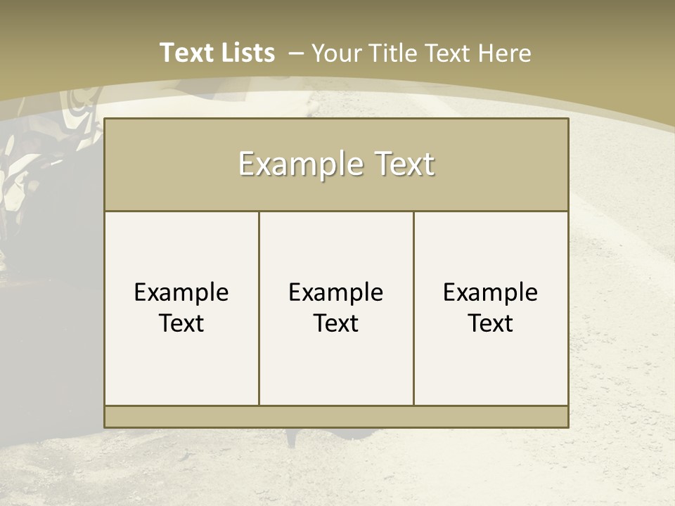 Tourism Outdoor Person PowerPoint Template