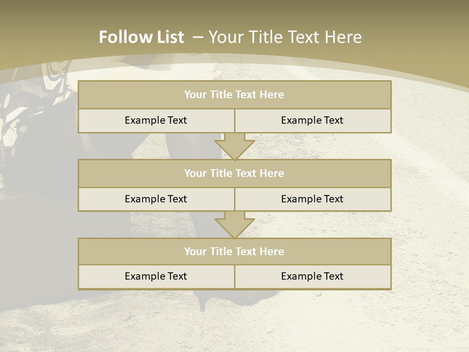 Tourism Outdoor Person PowerPoint Template