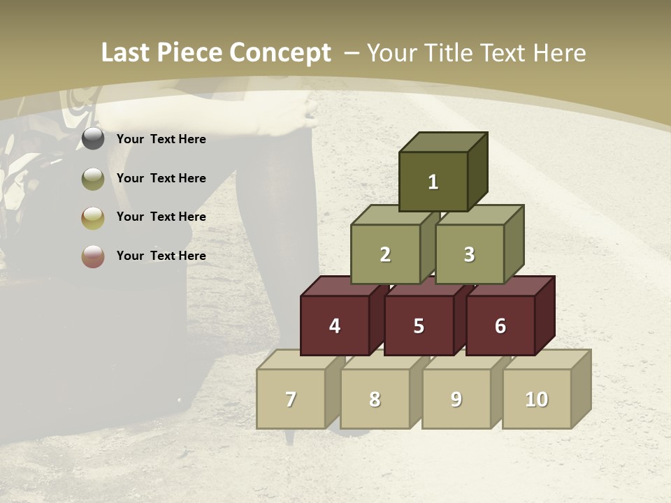 Tourism Outdoor Person PowerPoint Template