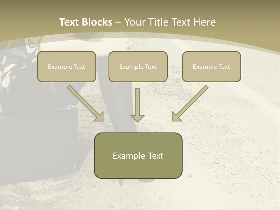 Tourism Outdoor Person PowerPoint Template