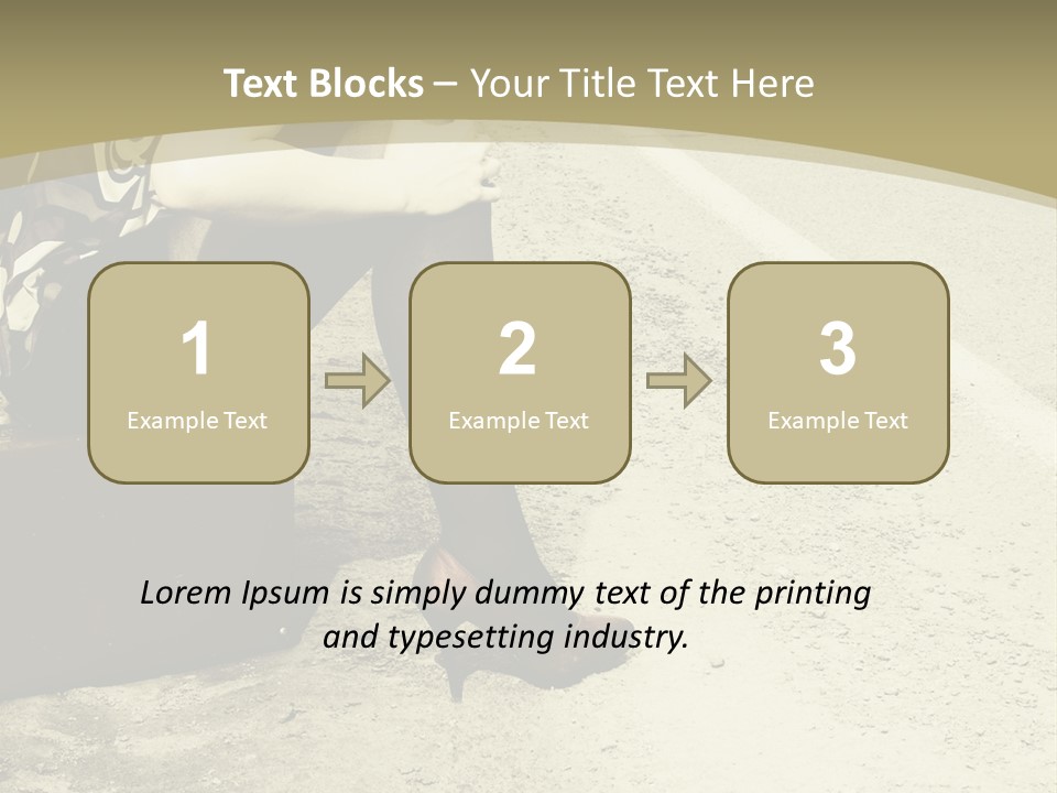 Tourism Outdoor Person PowerPoint Template