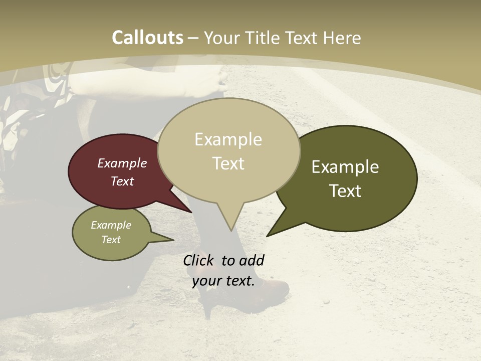 Tourism Outdoor Person PowerPoint Template