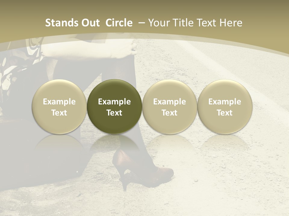 Tourism Outdoor Person PowerPoint Template