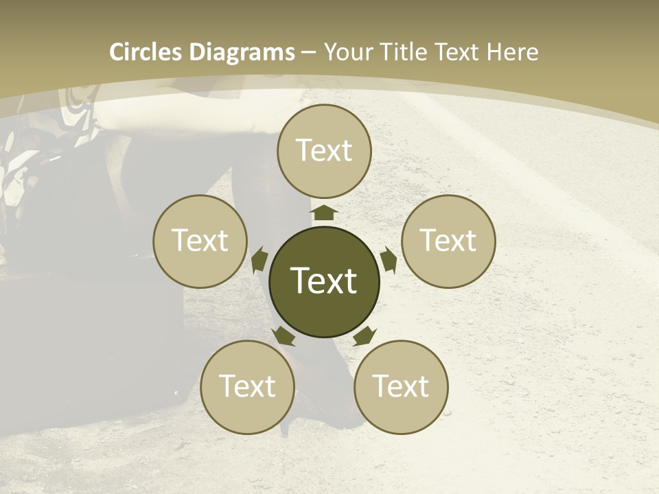 Tourism Outdoor Person PowerPoint Template