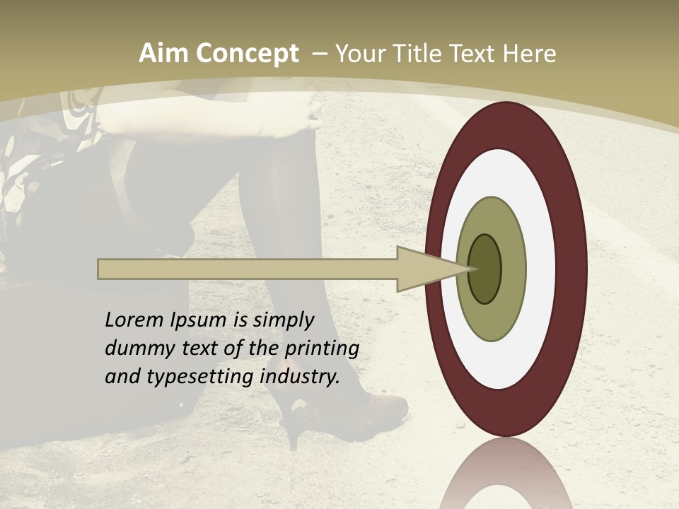 Tourism Outdoor Person PowerPoint Template