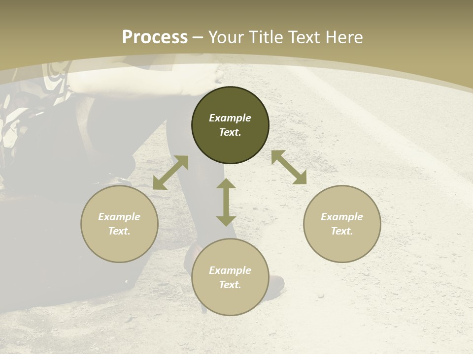 Tourism Outdoor Person PowerPoint Template