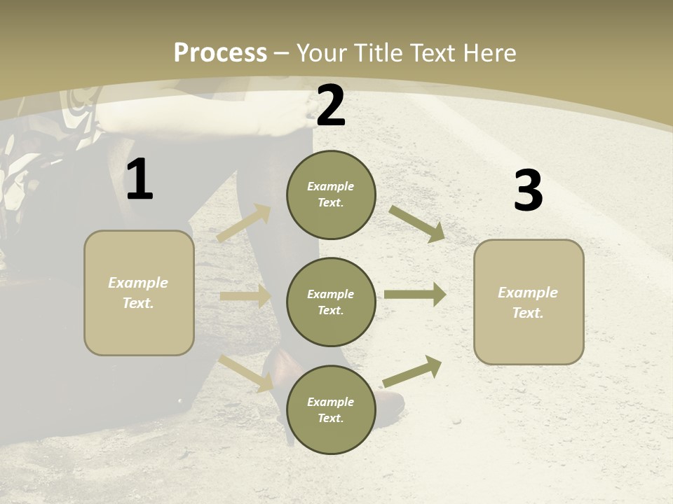 Tourism Outdoor Person PowerPoint Template