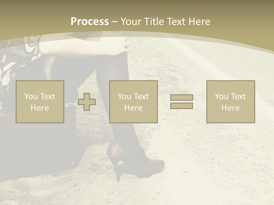 Tourism Outdoor Person PowerPoint Template