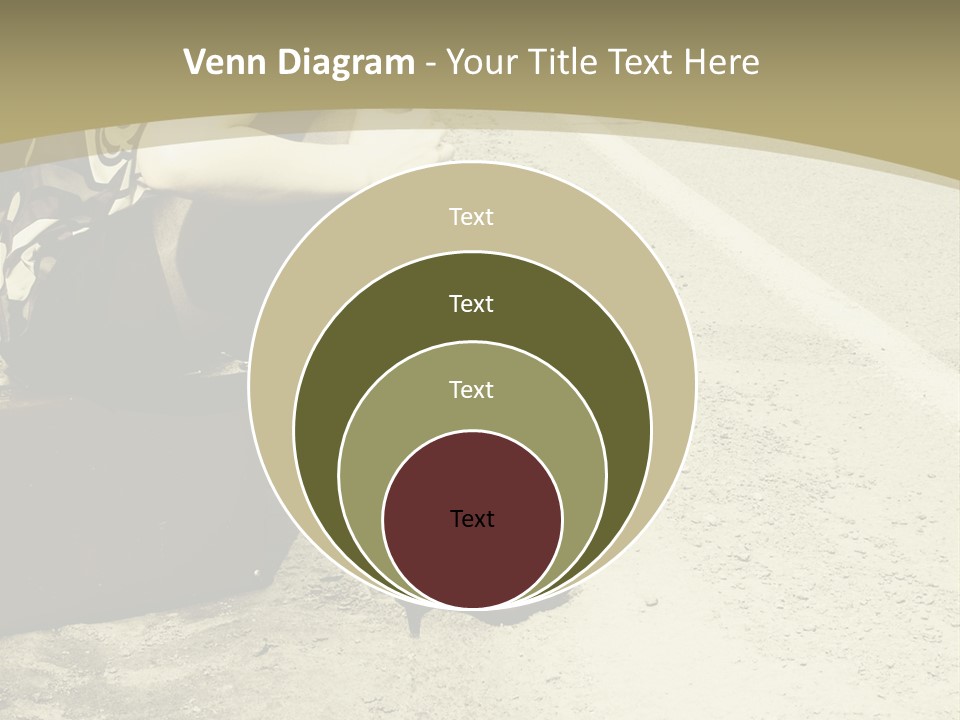 Tourism Outdoor Person PowerPoint Template
