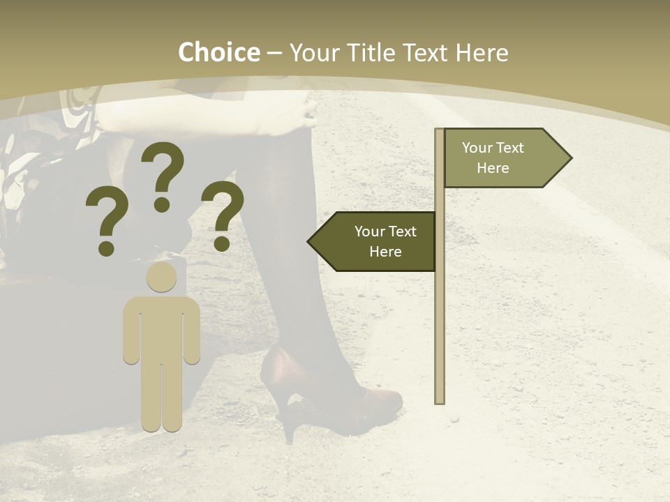 Tourism Outdoor Person PowerPoint Template