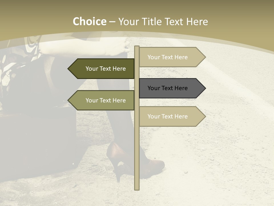 Tourism Outdoor Person PowerPoint Template