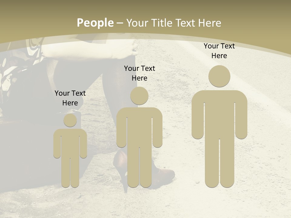 Tourism Outdoor Person PowerPoint Template