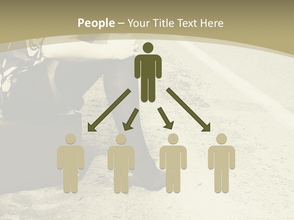 Tourism Outdoor Person PowerPoint Template