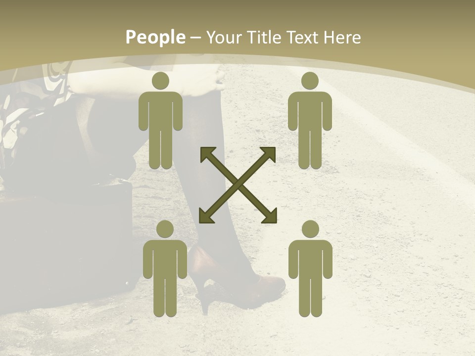 Tourism Outdoor Person PowerPoint Template