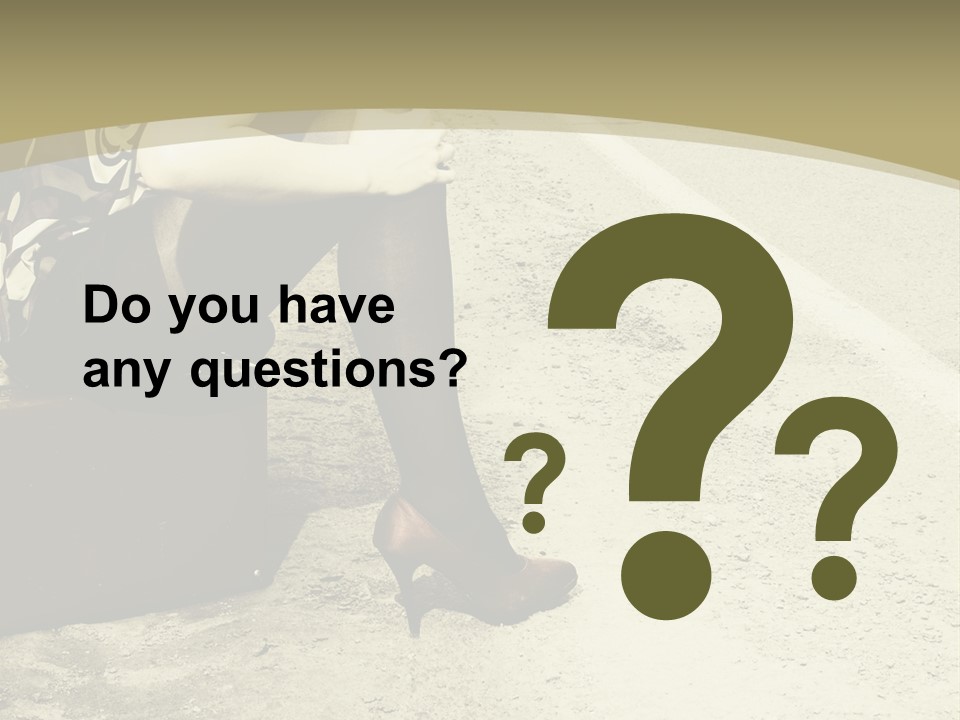 Tourism Outdoor Person PowerPoint Template