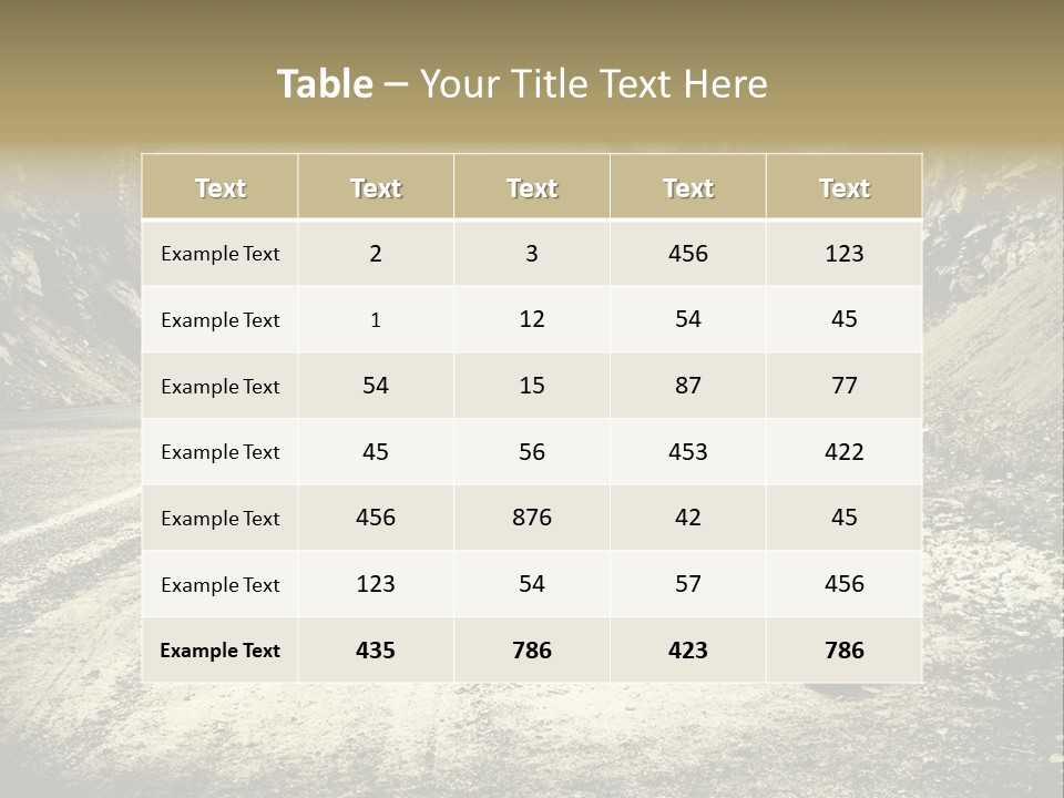 Girl With Suitcase PowerPoint Template