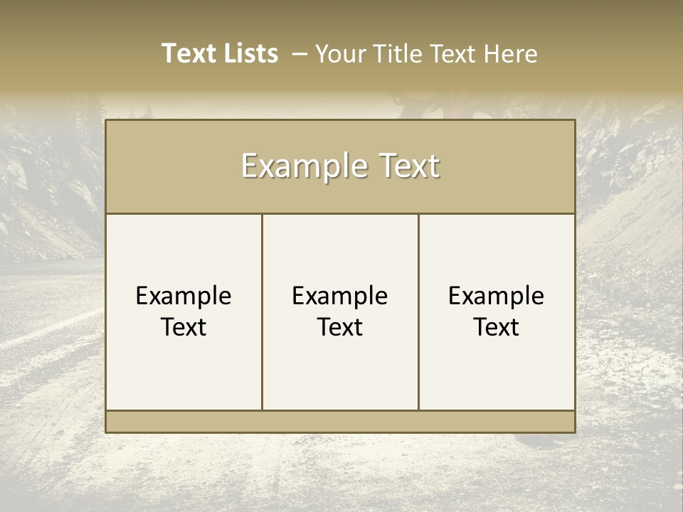 Girl With Suitcase PowerPoint Template