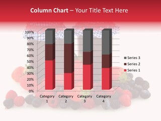 Berries Blue Jam PowerPoint Template