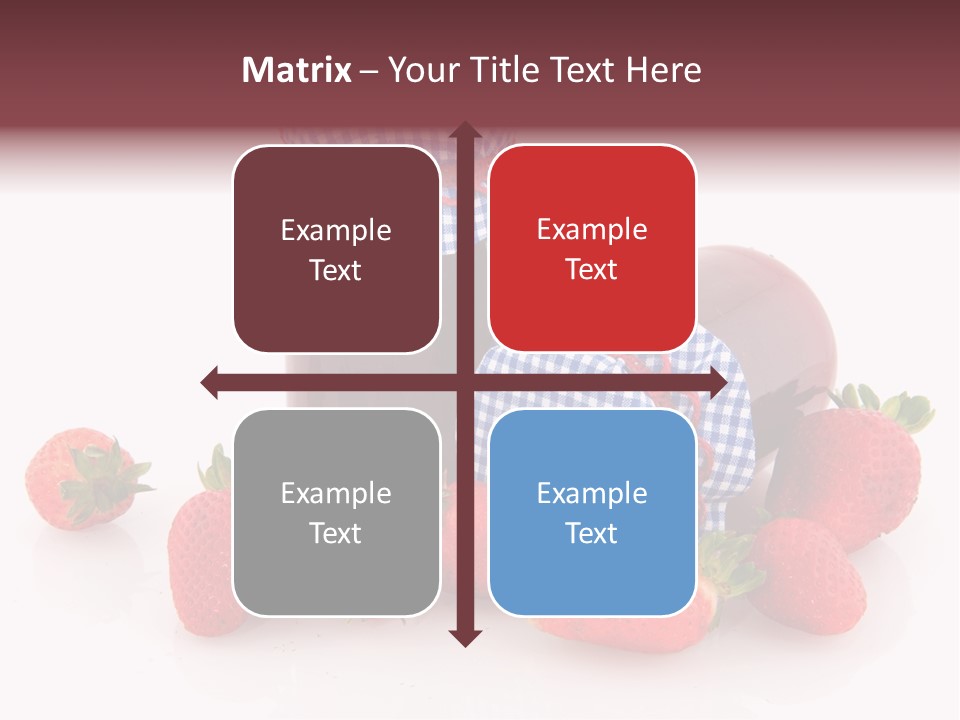 Strawberry Jam PowerPoint Template