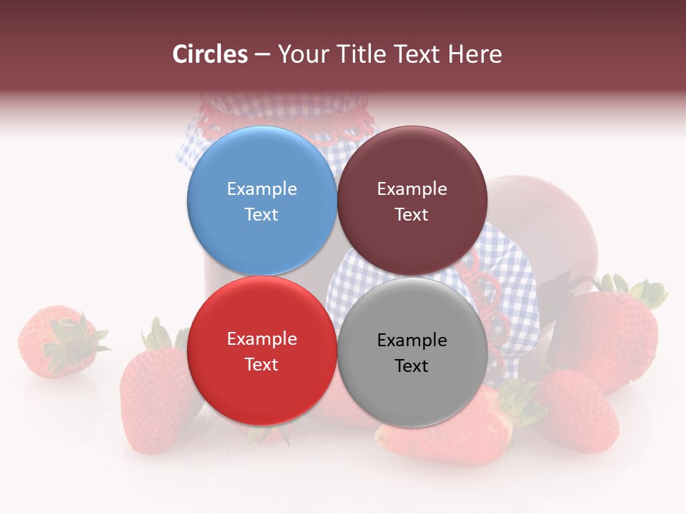 Strawberry Jam PowerPoint Template
