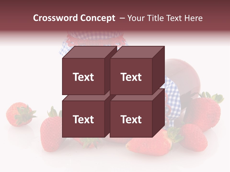 Strawberry Jam PowerPoint Template