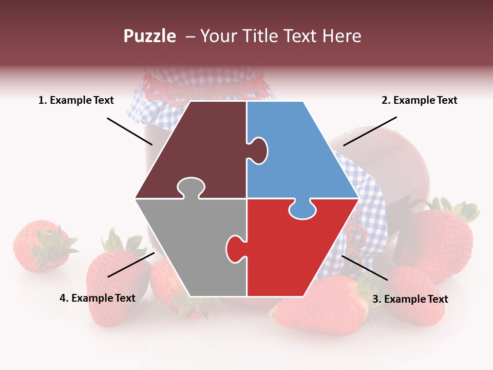 Strawberry Jam PowerPoint Template