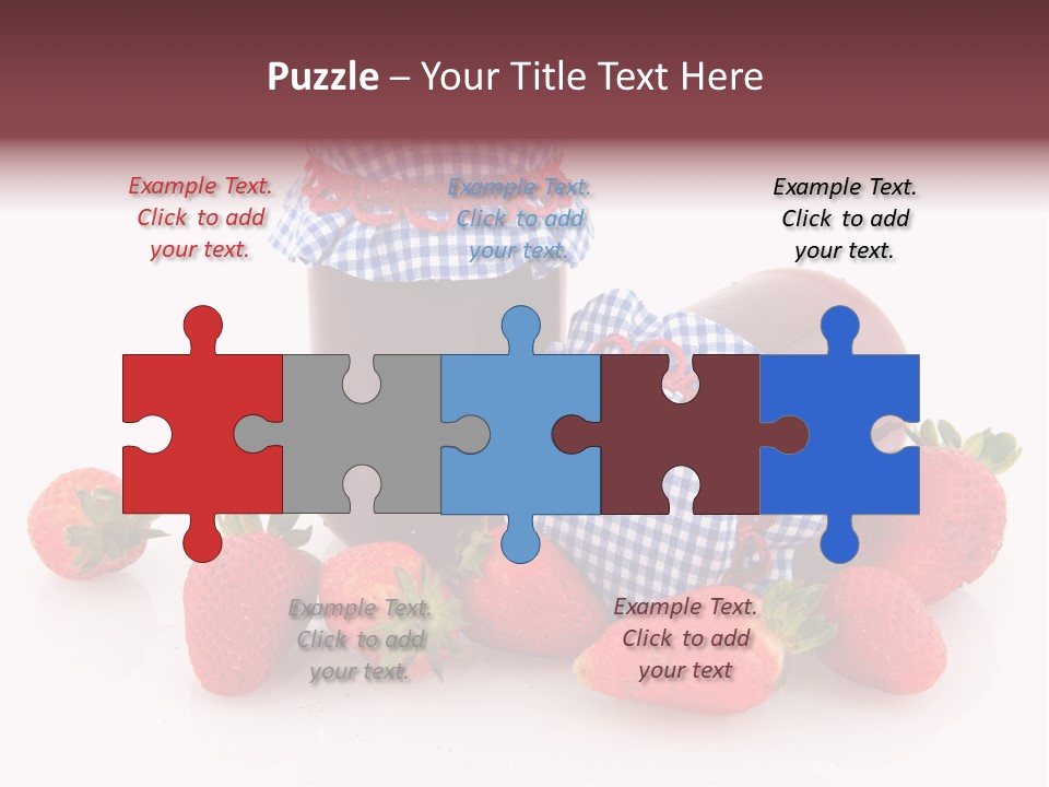 Strawberry Jam PowerPoint Template