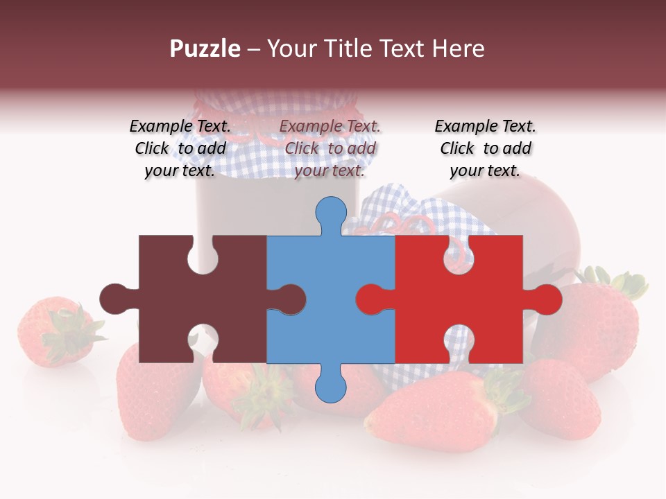 Strawberry Jam PowerPoint Template