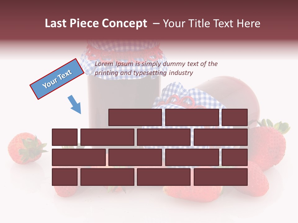 Strawberry Jam PowerPoint Template