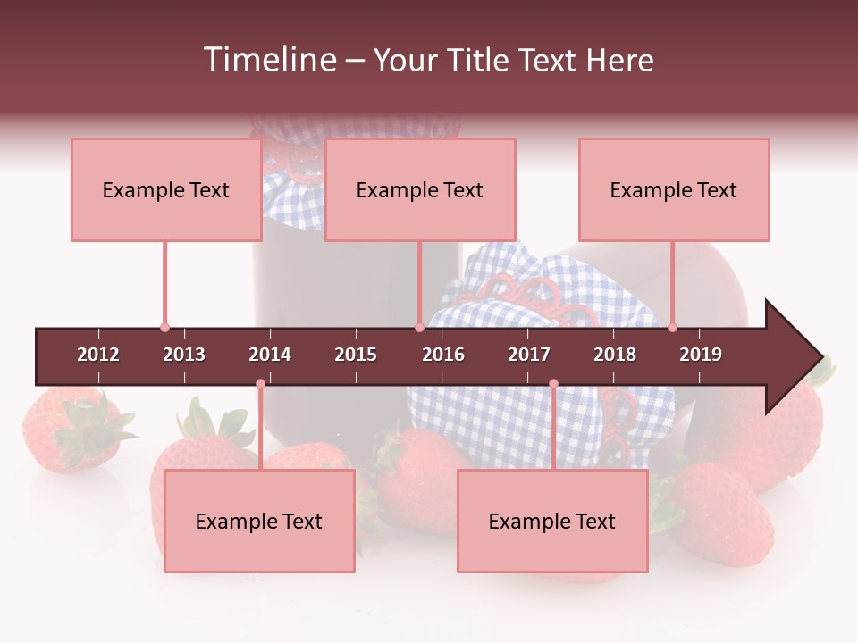 Strawberry Jam PowerPoint Template