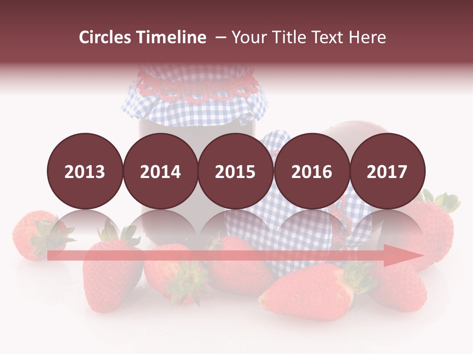 Strawberry Jam PowerPoint Template