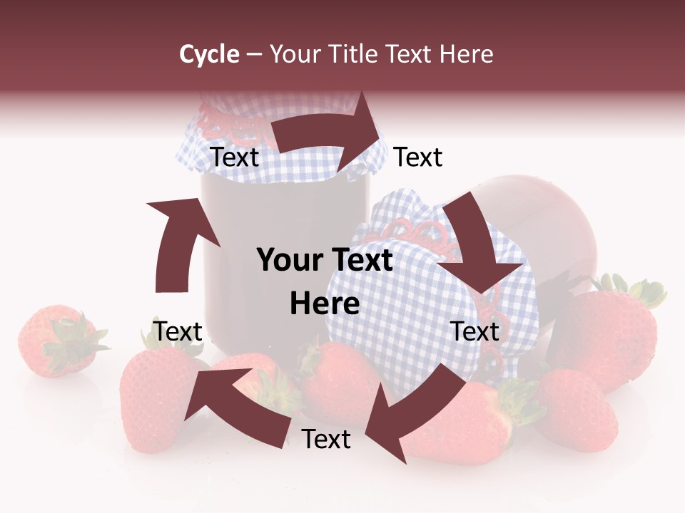 Strawberry Jam PowerPoint Template
