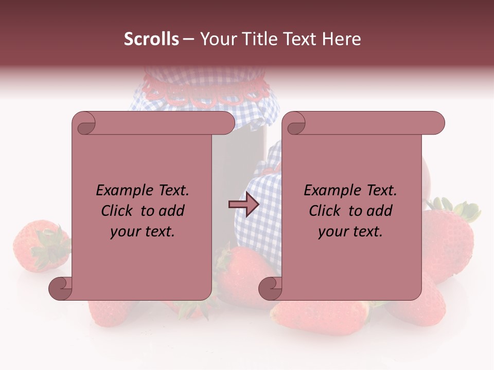 Strawberry Jam PowerPoint Template