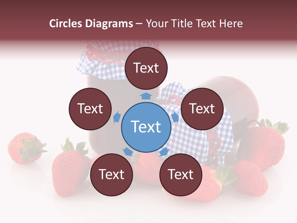 Strawberry Jam PowerPoint Template