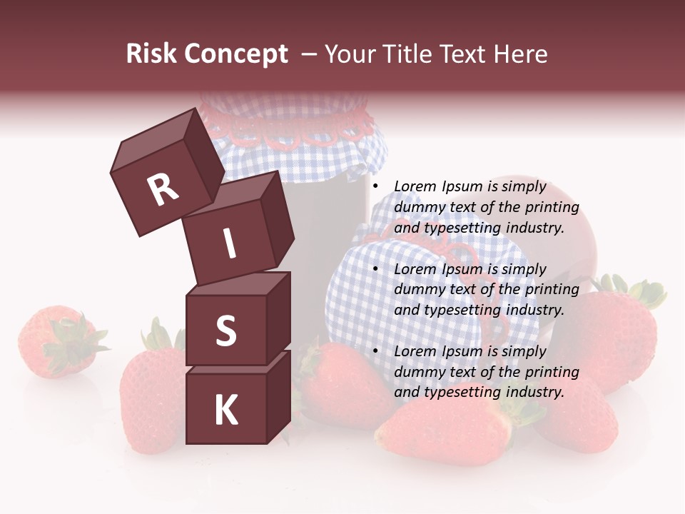 Strawberry Jam PowerPoint Template
